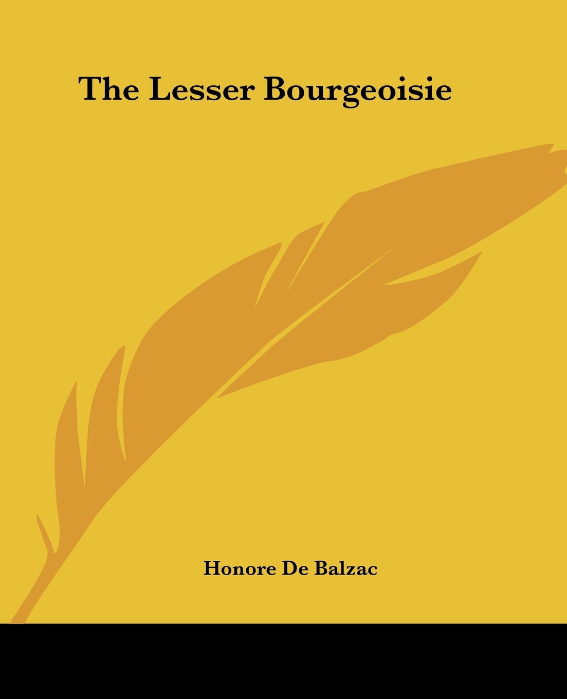 The Lesser Bourgeoisie